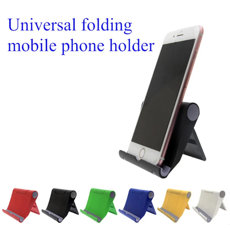 

Universal plastic mobile phone bracket for Samsung iPhone x flat panel and multi-color mobile phone holder for millet Smartphone