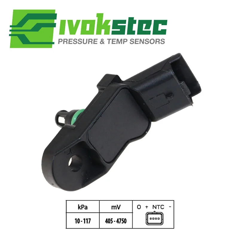 Absolute Boost Air Pressure MAP Sensor For Citroen Berlingo C2 C3 C4 C5 C8 Jumpy Nemo Saxo Xsara
