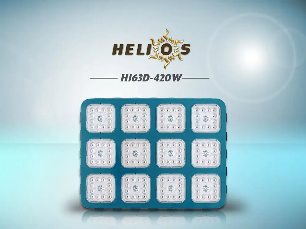 

Helios LED grow light 80pcs 3watts CREE LEDs full spectrum 3years warranty