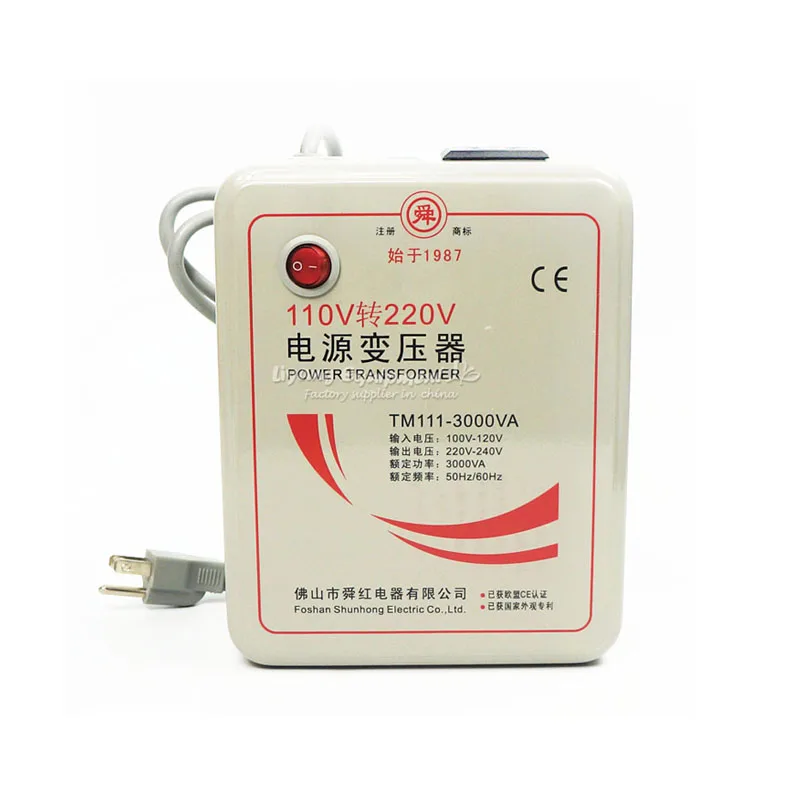 

Original 3000W transformer 110V 220V voltage converter Power Transformers