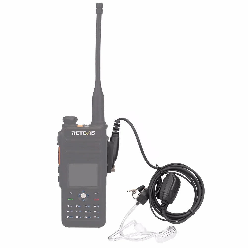 Retevis Air Акустическая трубка Walkie Talkie наушник для TYT MD-/Retevis RT82/RT87/RT83/RT29/Ailunce HD1 Ham Радио гарнитура J9127