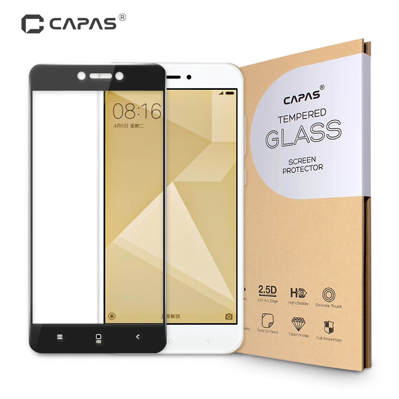 

For Xiaomi Redmi 4X Tempered Glass Redmi 4X Pro Screen Protector Full Coverage Protective Film Glass LCD Guard Shockproof