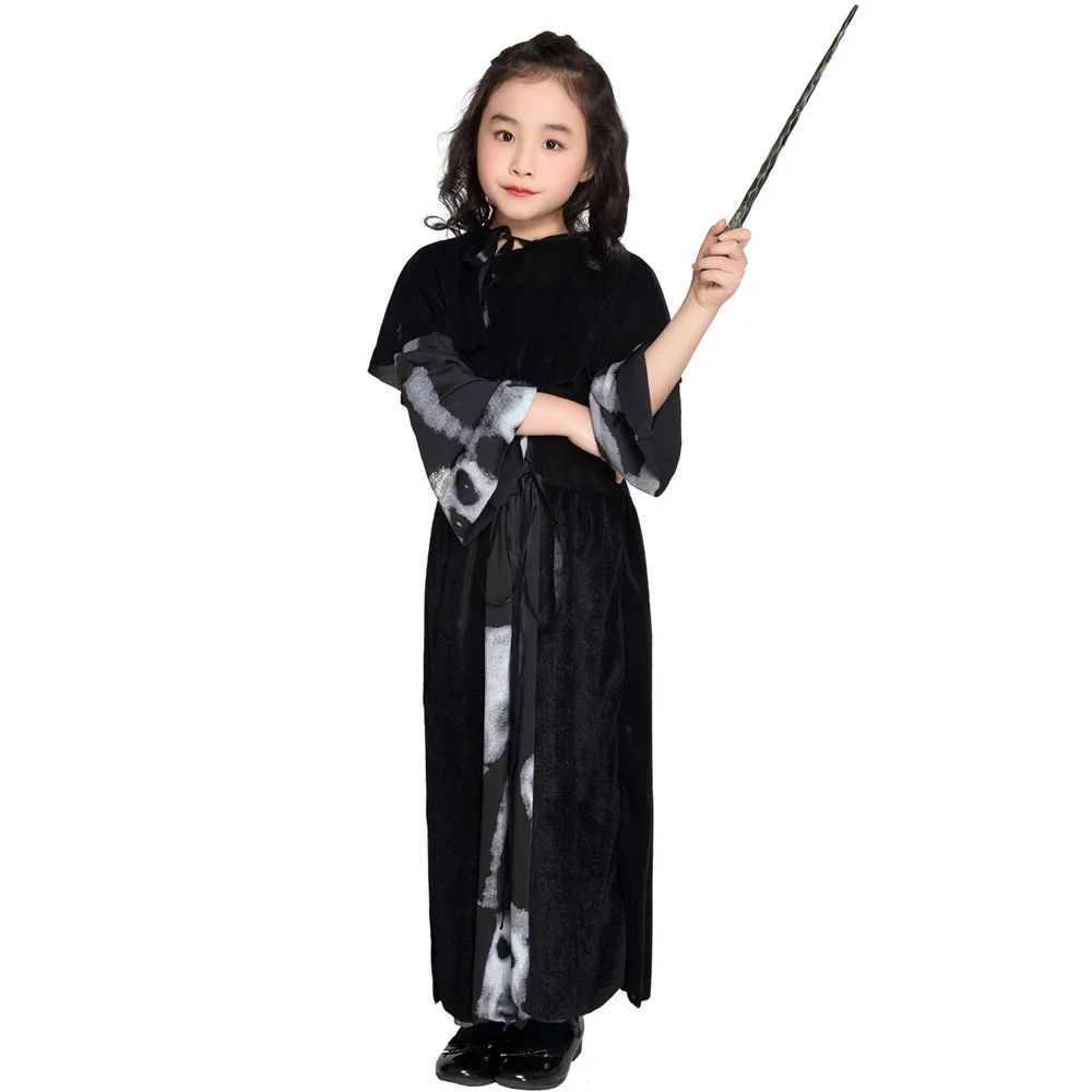 halloween costume with a black dress