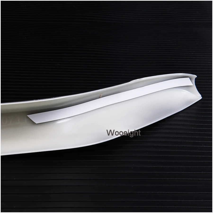 Car Interior Mouldings Decoration ABS Matte Chrome Dashboard Side Moulding Cover Trims For Honda Civic 10th 2016 2017 2018 (2)