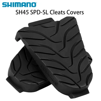 

SHIMANO SH45 SPD-SL Road Bike Pedal Cleat Cover Plastic Professional Competition Anti-Slip Plate Cleat Cover for Bicycle Pedals