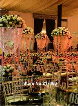 

large tall al vase centerpieces for wedding table decoration ,wedding flower stand