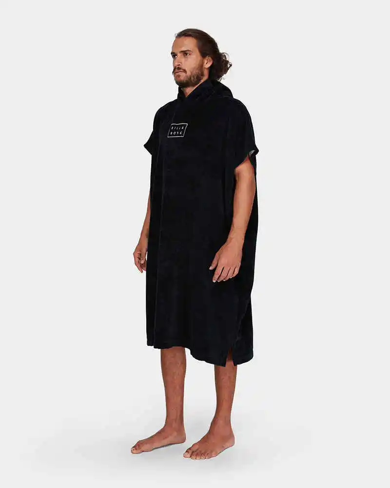 mens hooded poncho towel