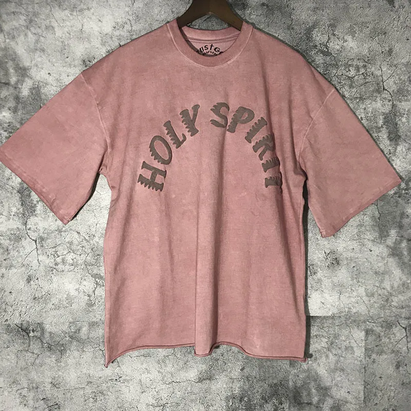 Kanye West Sunday sertion Holy Spirit CPFM футболка для мужчин и женщин Розовая Повседневная