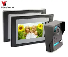 Yobang Security Video Door Phone Home Protection Doorbell Intercom Kit 2 Way Video Surveillance Security Cameras