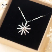 Descendientes del Sol Sol Collares y Colgantes Rhinestone 925-sterling-silver Song Hye Kyo Corea Esterlina de plata-joyería