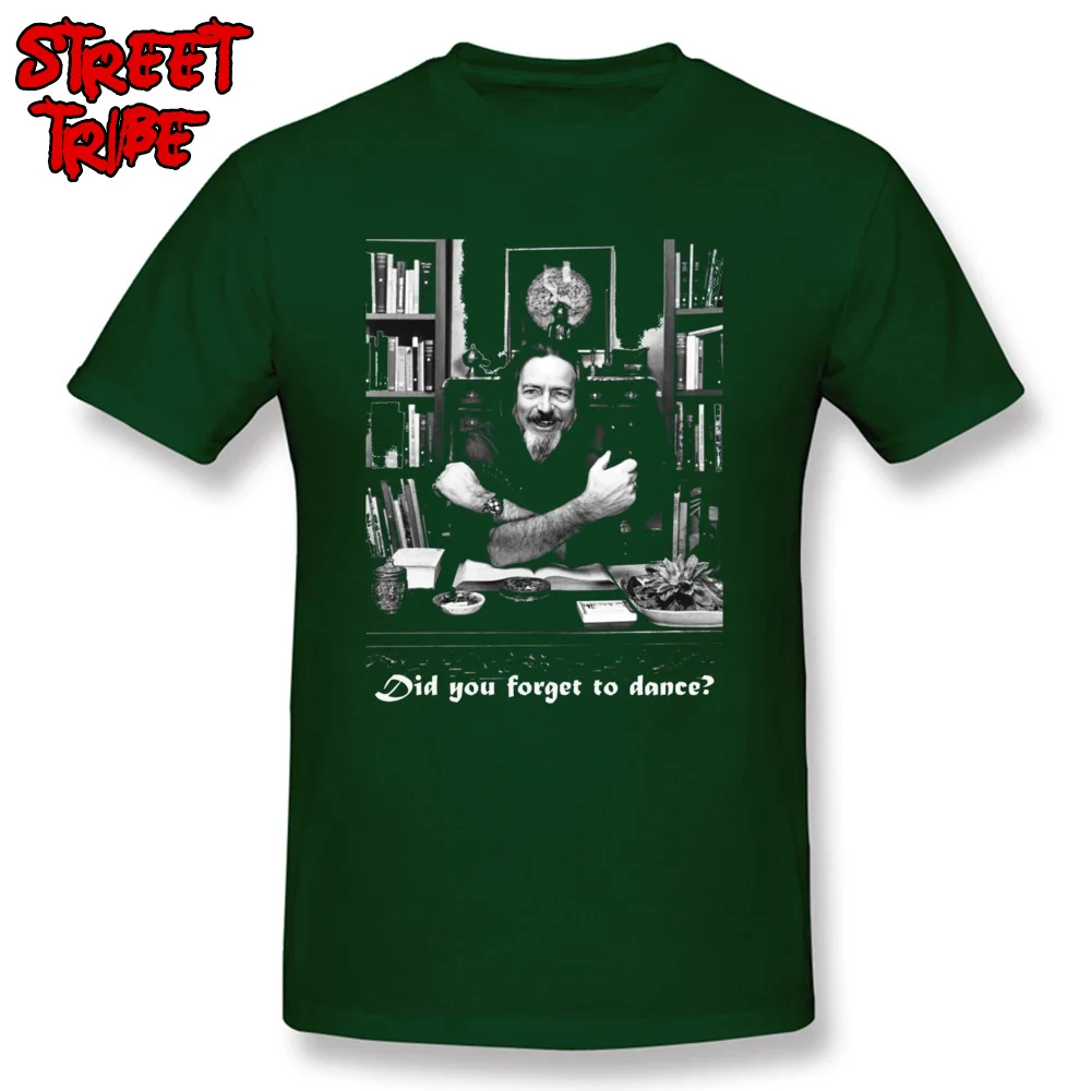 Alan Watts -800 Normal T-shirts for Students 100% Cotton NEW YEAR DAY Tops Tees Sweatshirts Short Sleeve On Sale Crew Neck Alan Watts -800 dark