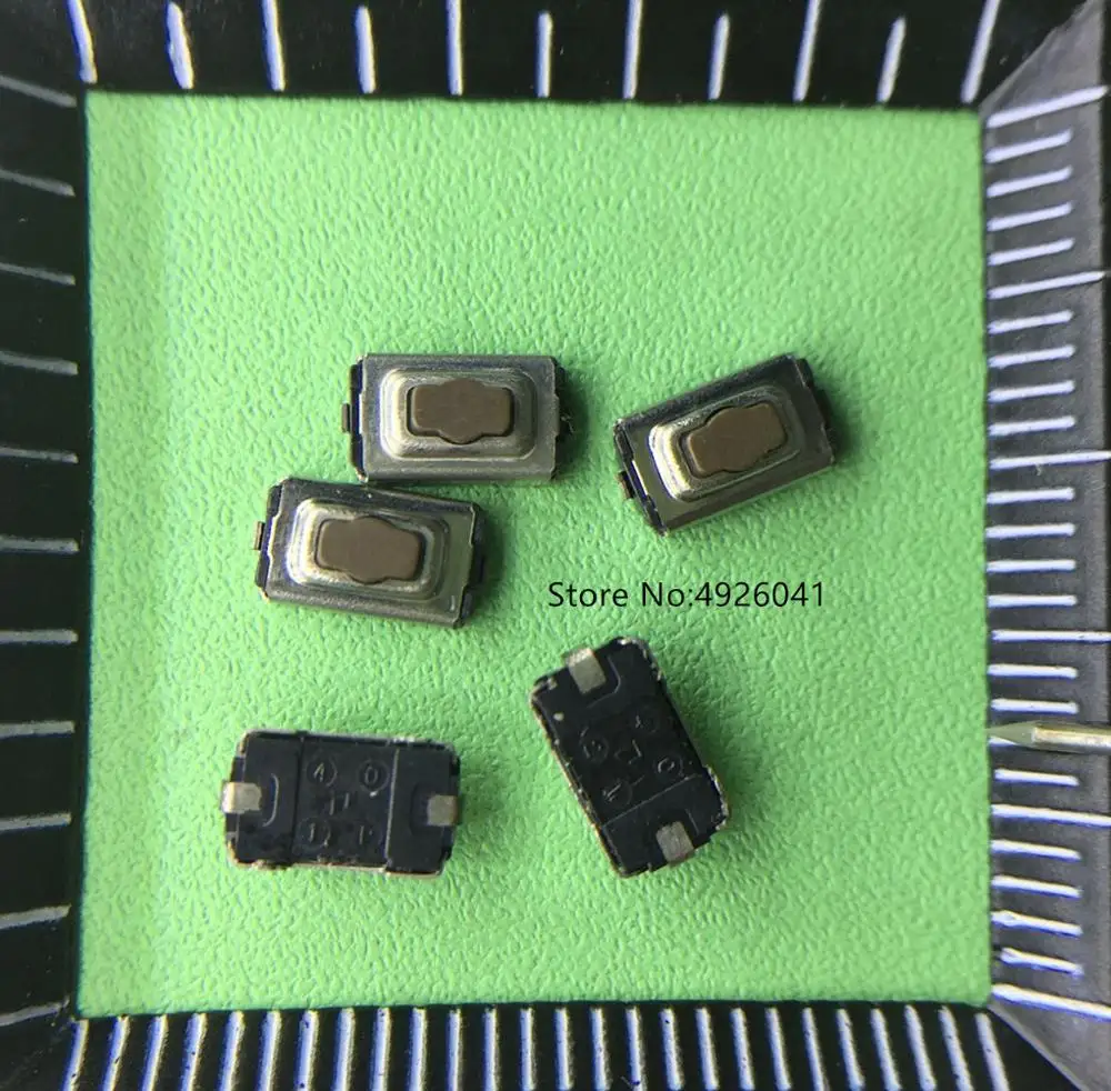 Тактовый переключатель SKQYPDE010 SMD 2 фута 3*6*2 5 мм с заземляющим проводом 20