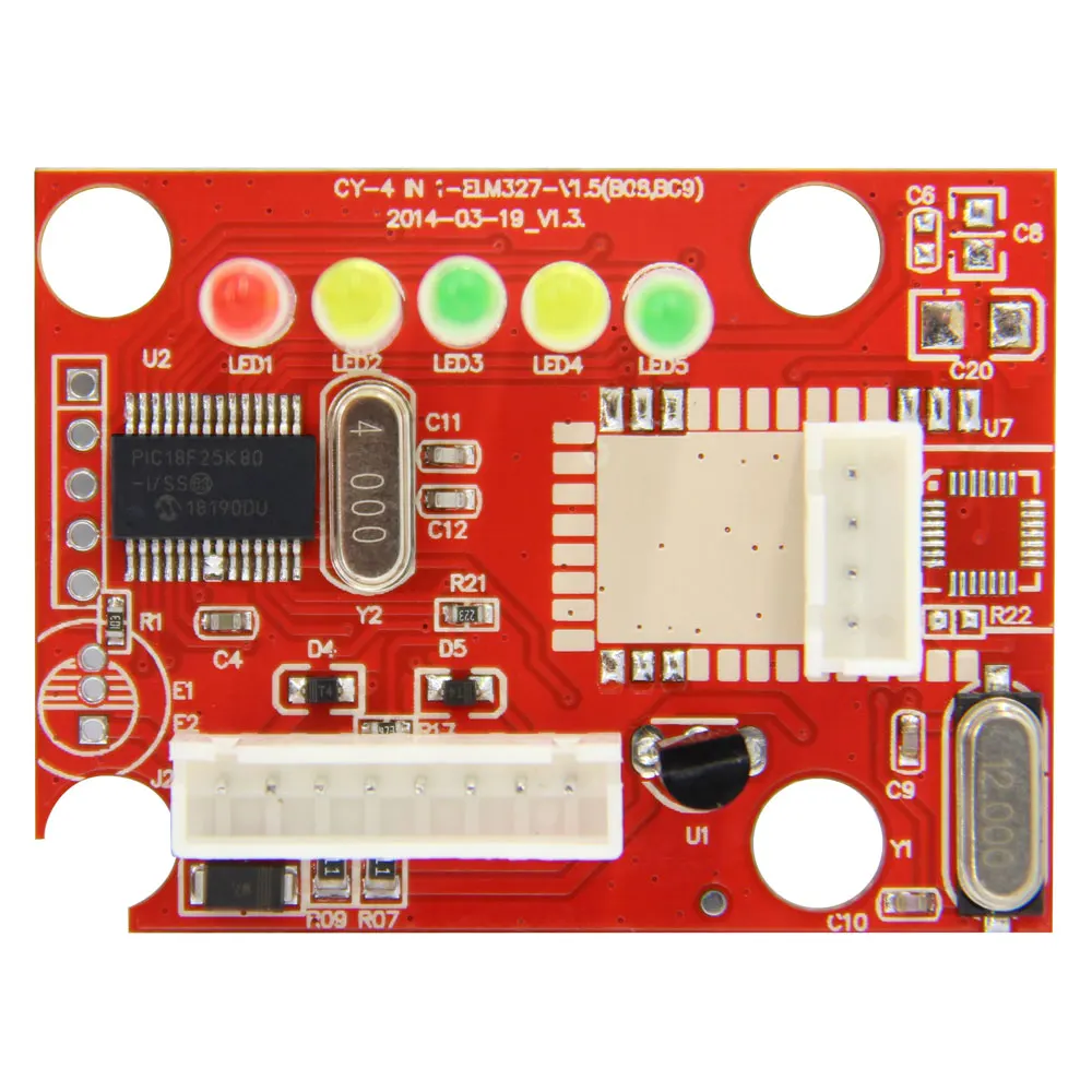 ELM327 V1.5 USB obd obd2 инструмента диагностики с PIC18F25K80 CH430 чип для FORScan elm 327 переключатель USB HS может/ MS может Code Reader