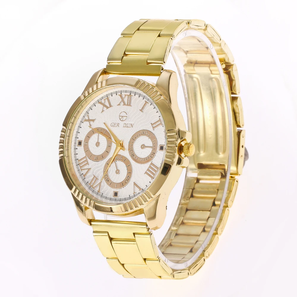 Дропшиппинг Лидирующий бренд роскошные часы Для мужчин Для женщин цвета: золотистый, серебристый Повседневное римские Для женщин