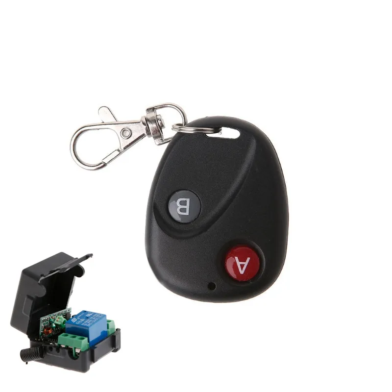

New Universal Wireless Remote Control Switch DC12V 10A 433MHz Telecomando Transmitter with Receiver 433mhz remote control