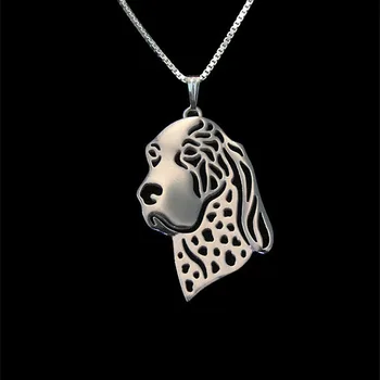 

Bracco Italiano jewelry Gold and silver pendant and necklace jewelry Simple abstract animal free ship 12pcs/lot