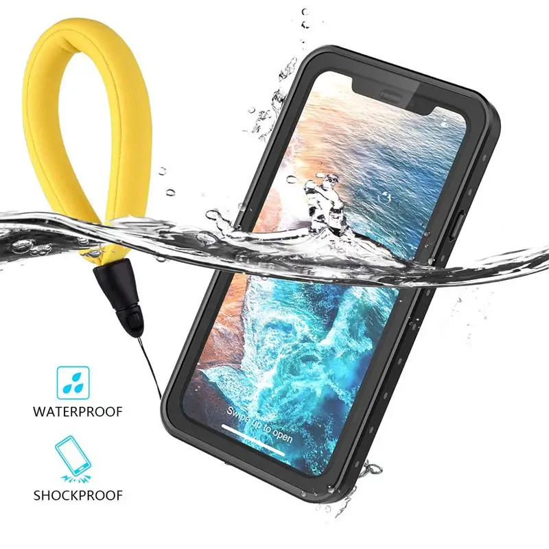 IP68 Водонепроницаемый чехол для iPhone X XS MAX Xr водонепроницаемый полная защита