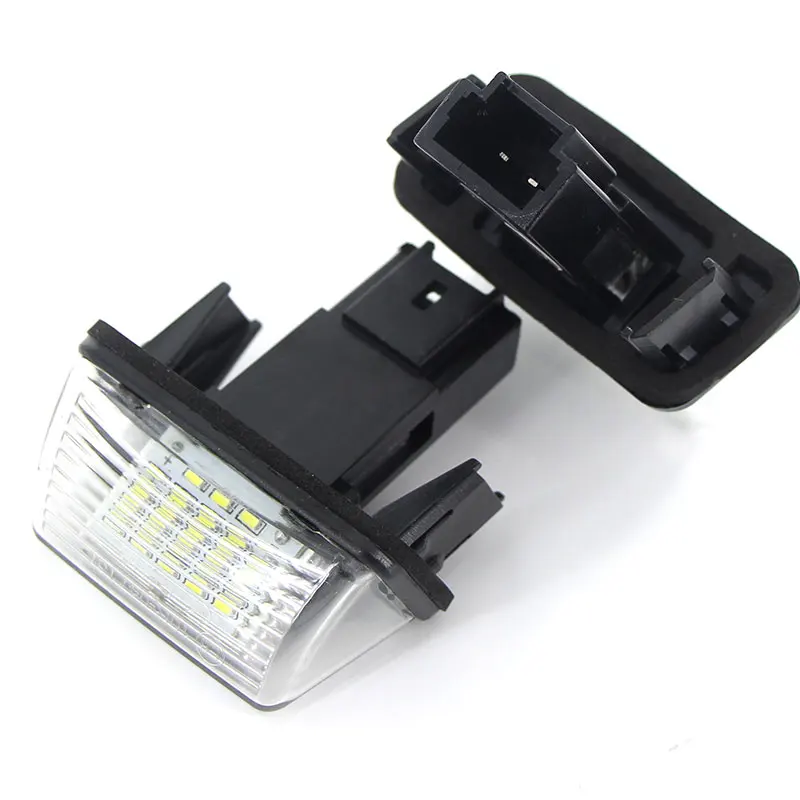 Apmatauto 2 шт. светодиодный 18SMD номерной знак огни лампы для Citroen C3 C4 C5 Berlingo Saxo Xsara Picasso