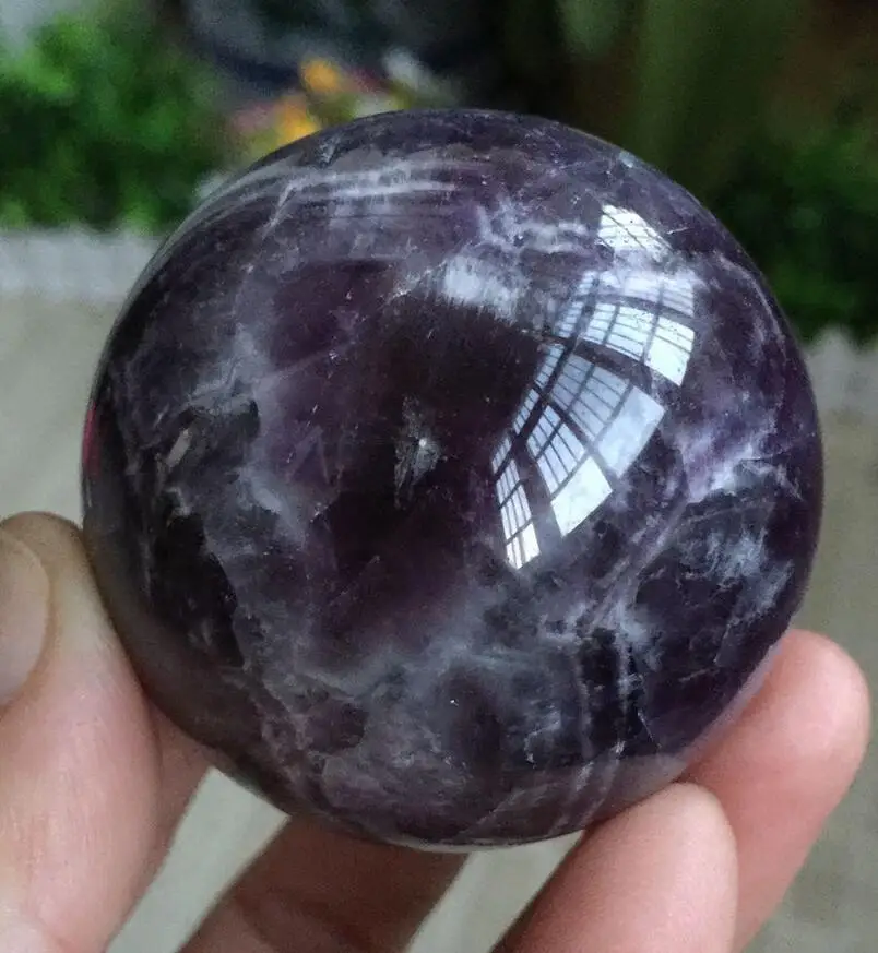 

NATURAL Dream Amethyst Crystal sphere ball Orb Gem Stone