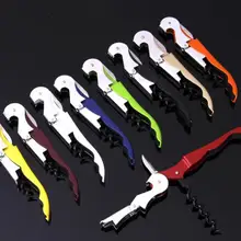 Открывалка для бутылок из нержавеющей стали морской конский штопор для вина открывалки штопор для вина инструмент Многофункциональный смешанные цвета Прямая