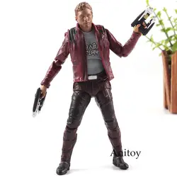 S. h. figuarts СВЧ фигурку Марвел Звездный лорд Звёздный Лорд Хранитель Galaxy игрушки ПВХ Коллекция Модель игрушки подарок