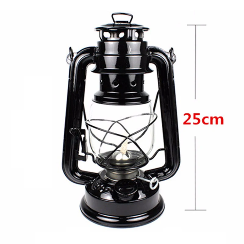SHGO-25cm Ретро Классический керосиновый светильник с регулируемой яркостью керосиновые фонари фитиль портативные светильники Украшение