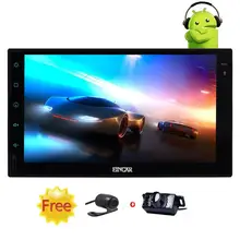 Android 6.0 Car Stereo Full Touchscreen in Dash 2din no-dvd Autoradio Bluetooth GPS Navigation Headunit WIFI+Front&Backup Camera
