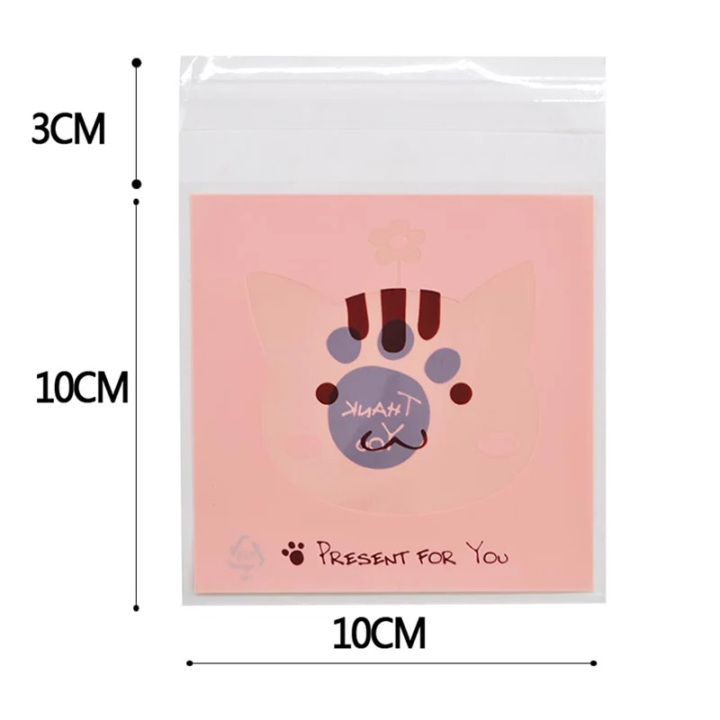 25/50pcs 10x10cm Cute Cartoon Gifts Bags Cookie Packaging Self-adhesive Plastic Bags For Biscuits Candy Food Cake Package 25/50pcs 10x10cm Cute Cartoon Gifts Bags Cookie Packaging Self-adhesive Plastic Bags For Biscuits Candy Food Cake Package