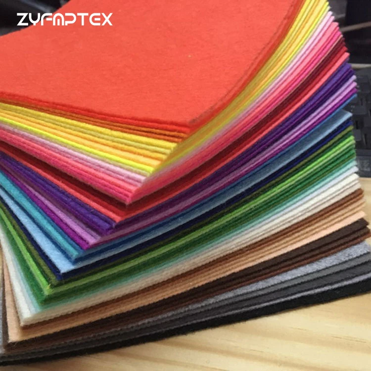 Buy 60pcs 15x15cm Non Woven Felt Fabric 1mm Thickness