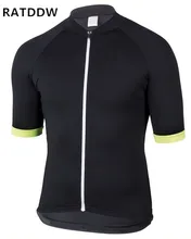 2018 Breathable Cycling Jersey Road Bicycle Clothes Roupa Ciclismo Cycling Bike Clothing Black Yellow Tops