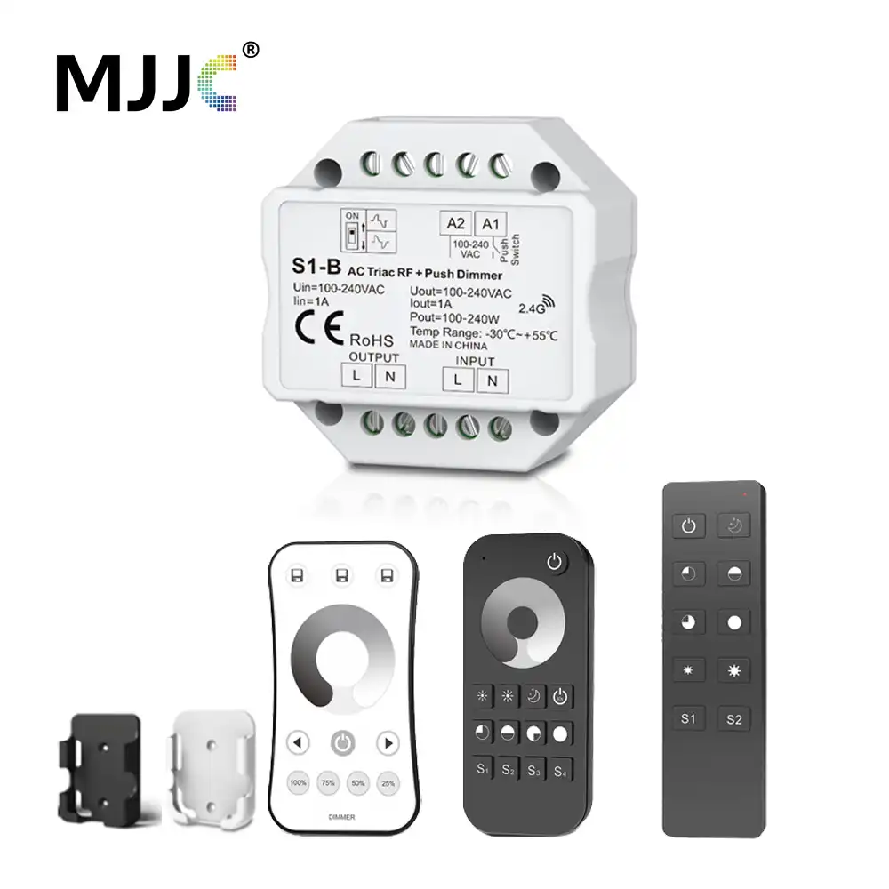 Triac Dimmer Led 220v 230v 110v Ac Drahtlose Rf Dimmbare Push Schalter Mit 2 4g Fernbedienung Dimmer 220v Controller Fur Led Lampen Lampen Triac Dimmer Dimmer Led 220vdimmer Led Aliexpress