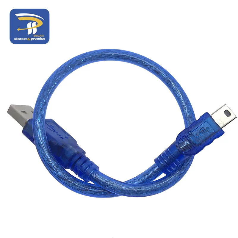 

USB Cable for arduino Nano 3.0 USB to mini USB 30cm
