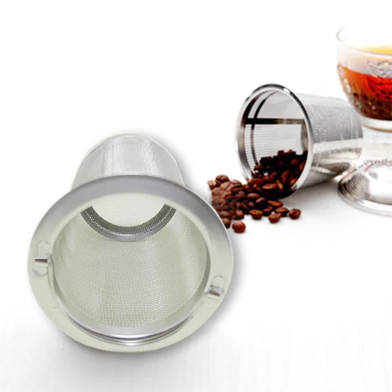 Stainless Steel Tea Filter Screen Portable 65mm Filter Tea Diffuser