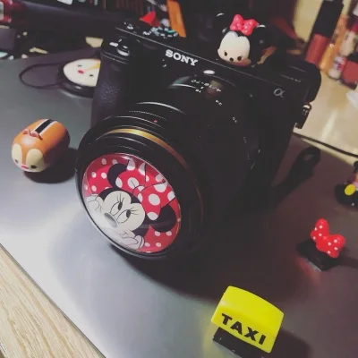 3D мультфильм Микки Маус мультфильм 46 мм 58 67 мм 82 43 62 37 40,5 86 крышка объектива Крышка для Canon Nikon sony Leica Fuji DSLR все камеры