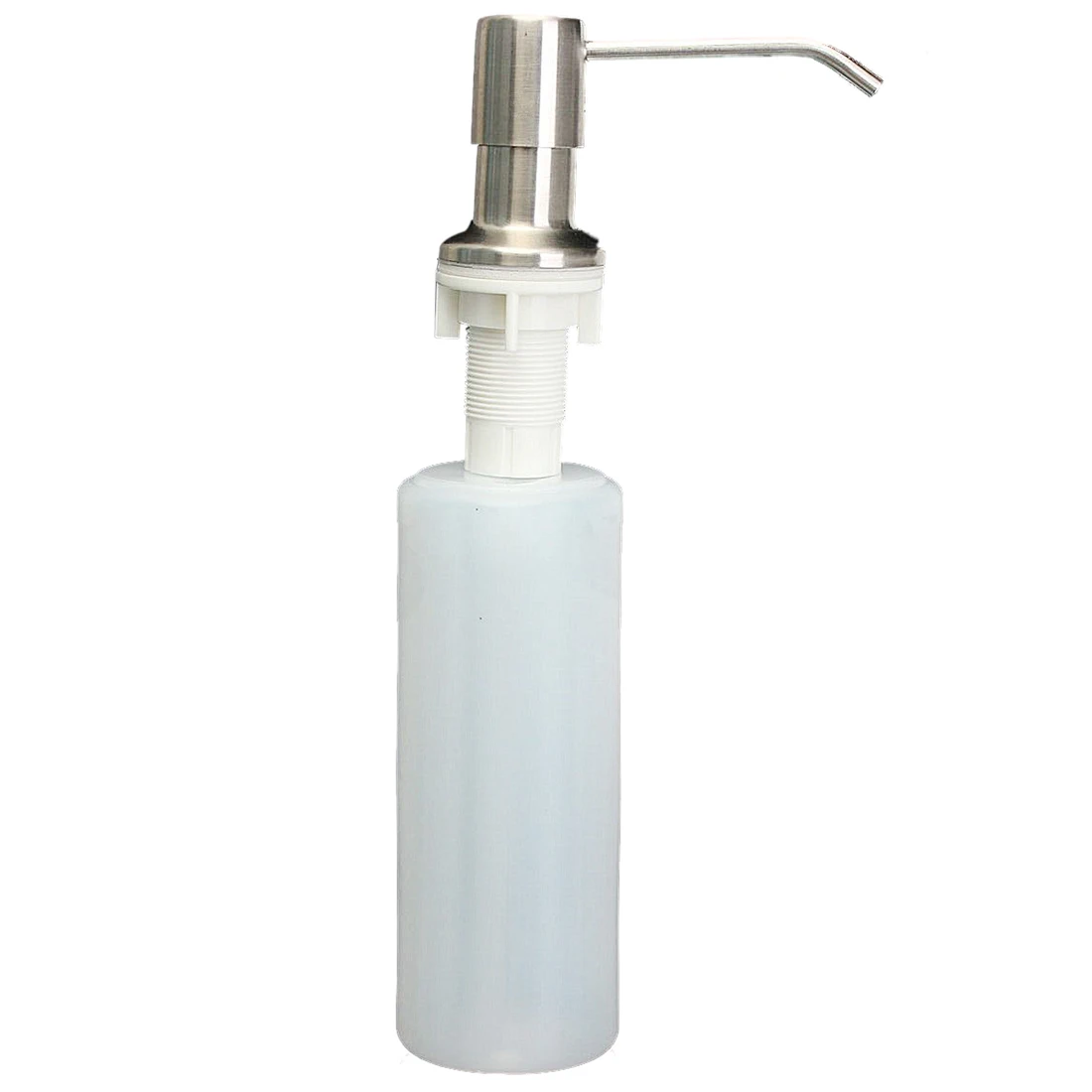 300ML Kitchen Sink Liquid Bathroom Soap Dispenser Brushed Nickel Head