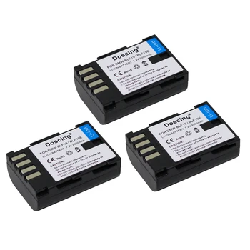 

3Pcs 2000mAh DMW-BLF19E DMW-BLF19PP BLF19 BLF19E BLF19PP Battery for Panasonic Lumix GH3 GH4 GH5 DMC-GH3 DMC-GH4 DMC-GH5 Cameras