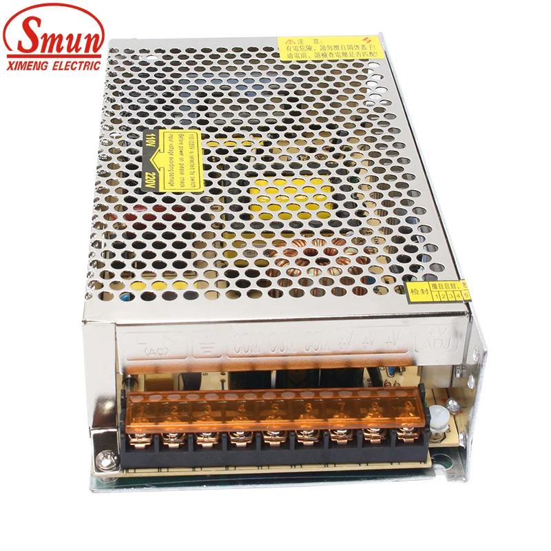 SMUN S-200-24 110 V/220VAC до 24VDC 8.3A 200 W переключаемый режим питания