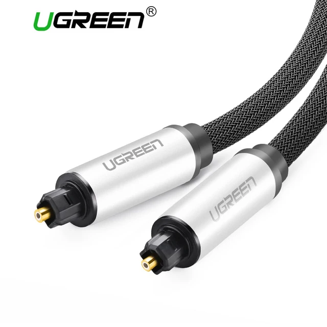 Best Offers Ugreen Toslink Digital Cable Optical Fiber Audio Cable Adapter 1m 2m 3m for TV Blueray PS3 XBOX DVD CD Mini Disc AV Best Offers Ugreen Toslink Digital Cable Optical Fiber Audio Cable Adapter 1m 2m 3m for TV Blueray PS3 XBOX DVD CD Mini Disc AV
