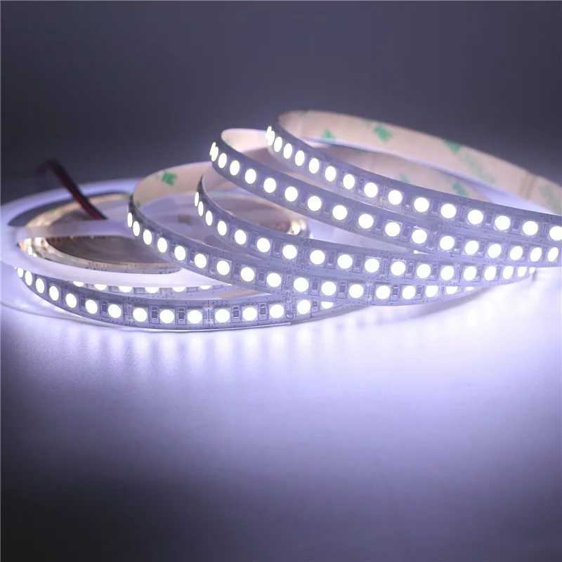 5 м/лот DC12V Светодиодная лента 5050 RGB/белый/теплый белый гибкая 120 светодиодов/м м 600