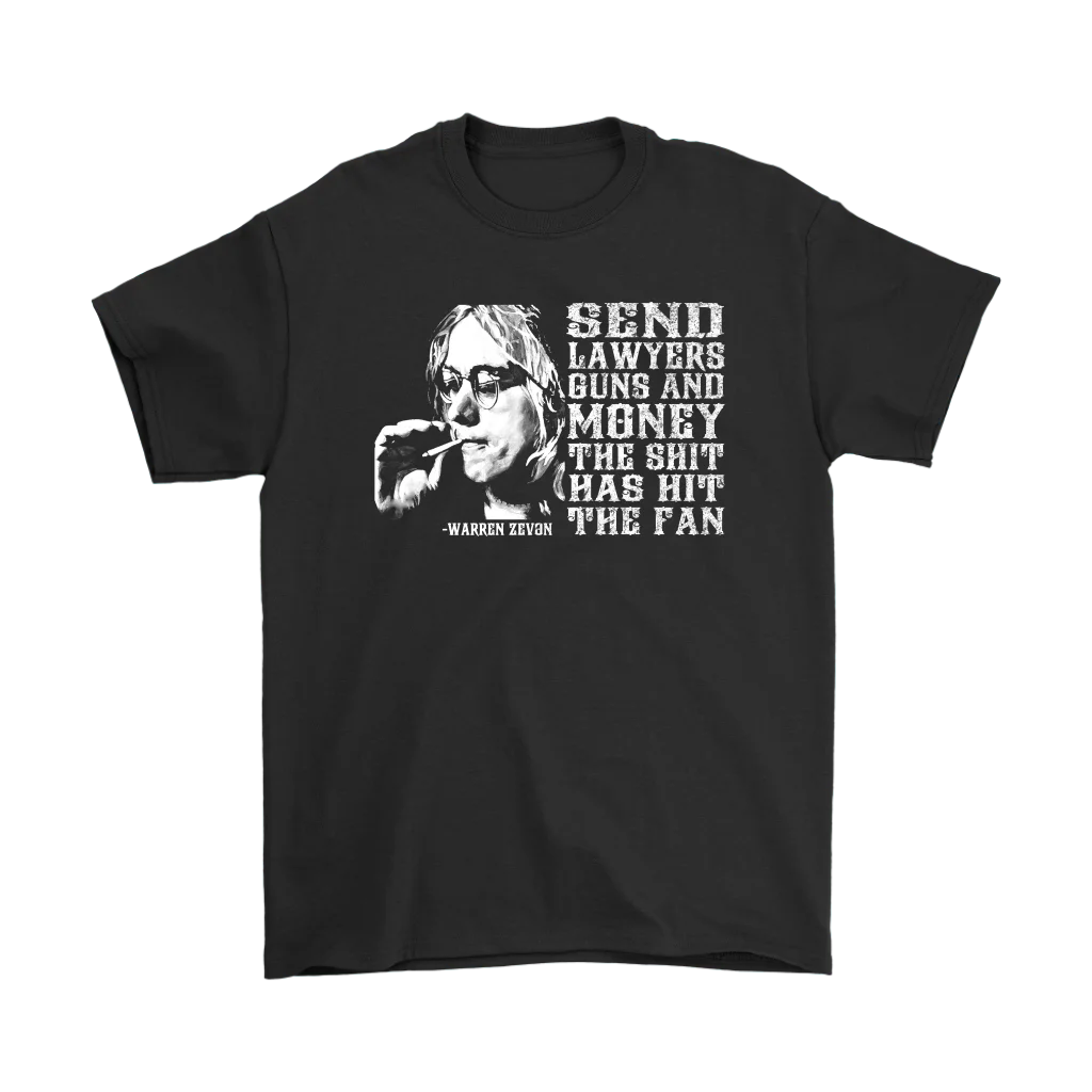 WARREN ZEVON SEND LAWYERS GUNS AND MONEY SHIRTS AliExpress