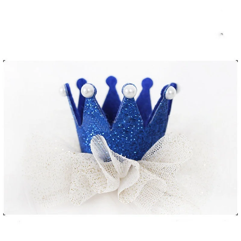 1 шт. детские заколки для девочек в виде короны с жемчужинами принцессы