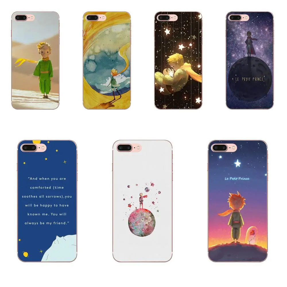 Мягкий чехол для телефона Apple iPhone 4 4S 5 5C 5S SE 6 6S 7 8 Plus X XS Max XR The Little Prince On Mint Soft |