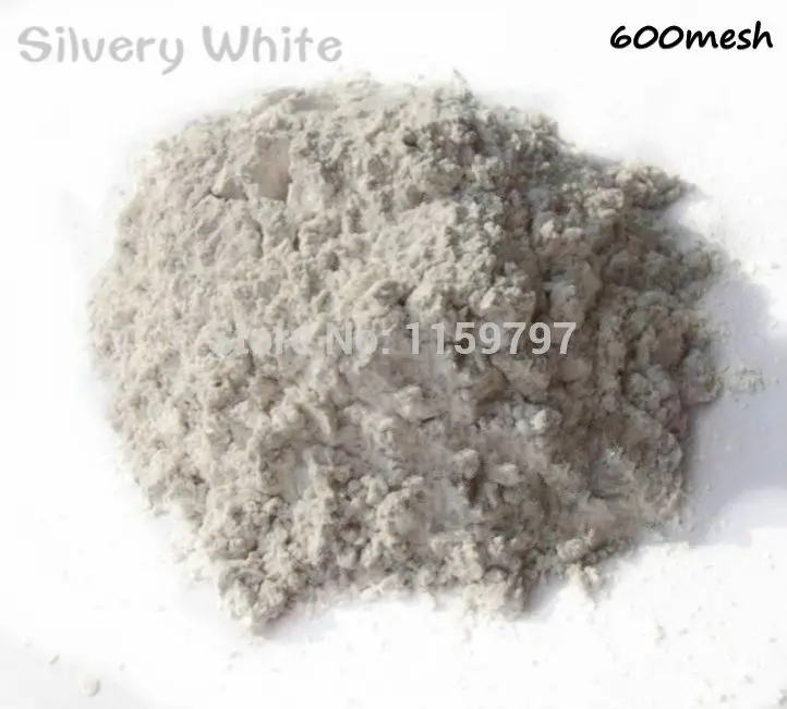 silver white