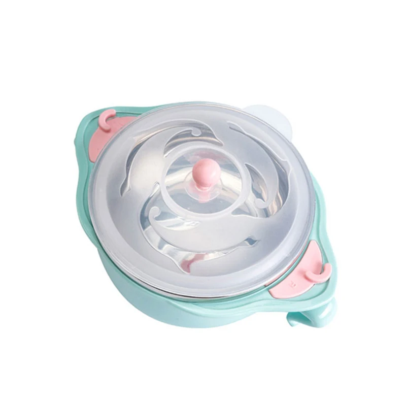 

Baby Silicone Bowl BPA Free Infant Tableware Suction Bowl With Temperature Feeding Dishes 4 pcs 6pcs