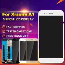 2017 New Arrival For Xiaomi Mi A1 5X LCD Display Touch Screen With Frame Digitizer A1 5X 5.5 inch LCD Screen Parts With Tools