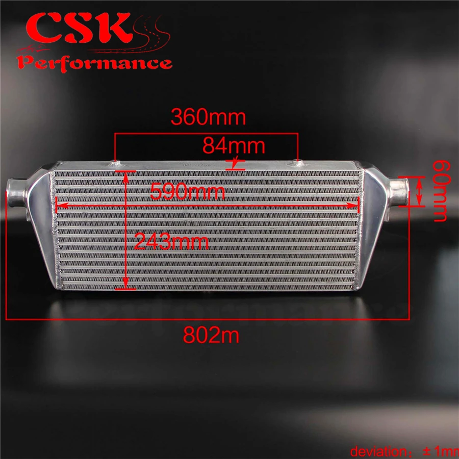 

Upgrade Front Mount Tuning Intercooler Fits Subaru WRX Impreza GDA GDB 00-05