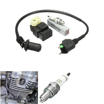 

Knight Performance Ignition Coil + AC CDI Box + For Spark Plug For GY6 50cc-150cc 139QMB, 152QMI and 157QMJ engine Scooter ATV