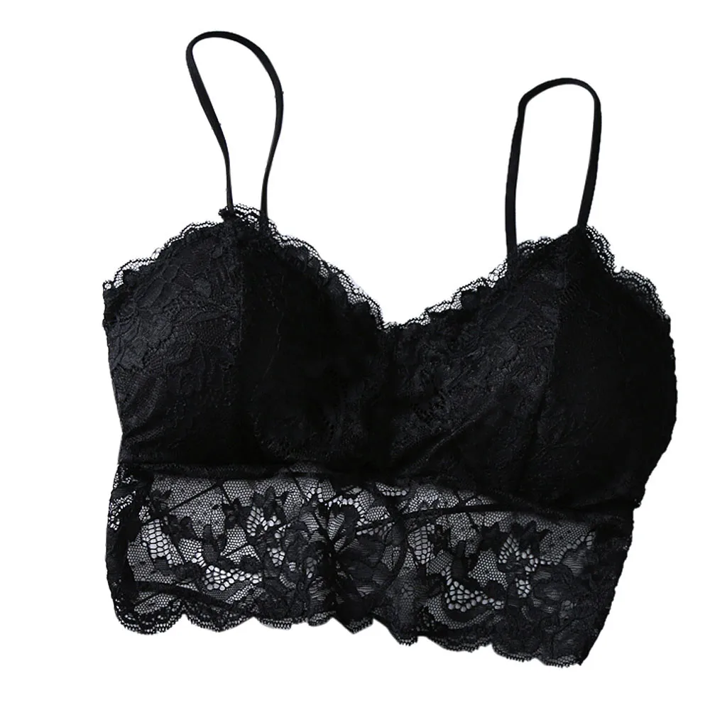 

Women's Underwear Tube Top Lace Cross Strap Comfortable Without Steel Ring With Chest Pad Soutien Gorge Femme *