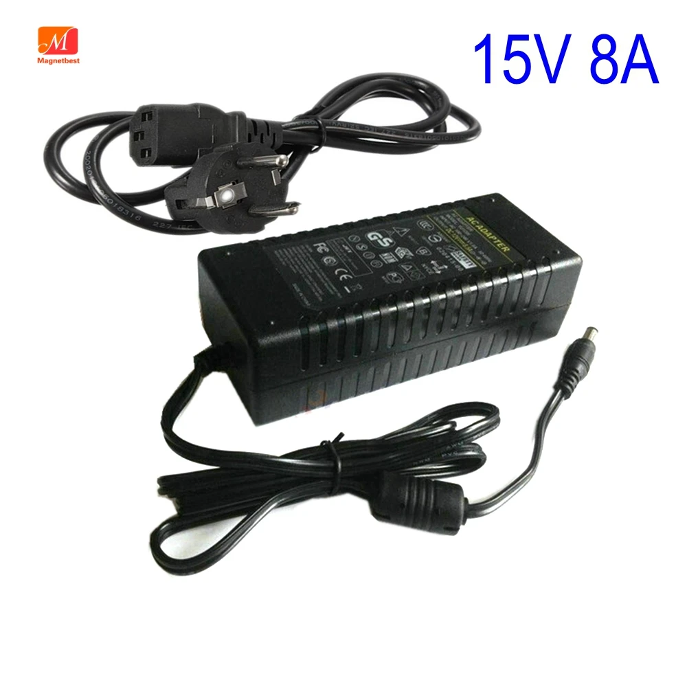 supply power dc 15v 8a AC DC 8A 15V Adapter Power Charger 15V8A Switch 120W supply power dc 15v 8a AC DC 8A 15V Adapter Power Charger 15V8A Switch 120W