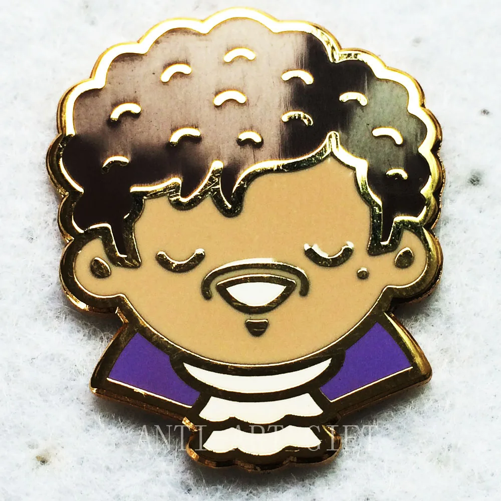 

Customized hard enamel lapel pins for men